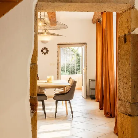 Duplex Jardin Prive Et Vue Sur Le Vieux-lyon Apartmán Lyon